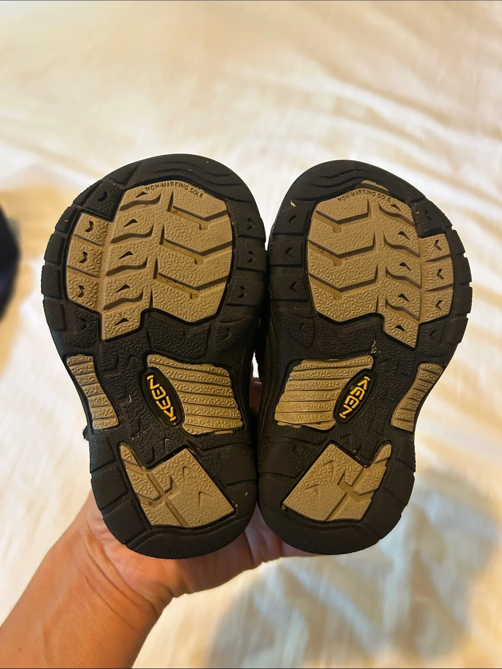 Keen Kids Navy and Tan Closed-Toe Sandals
